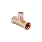 Geberit - Mapress Koper Gas Fitting met 3 aansluitingen T-Stuk M/Red Aft. 28-22-28