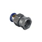 Geberit - Mapress RVS Gas Fitting met 2 aansluitingen Mapr Rvs Gs 3D Kopp Bi 221