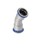 Geberit - Mapress RVS Fitting met 2 aansluitingen Mapr Bocht 30Gr 42Mm
