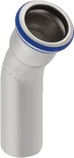 Geberit - Mapress RVS Fitting met 2 aansluitingen Mapr Bcht 30Gr 28Mm