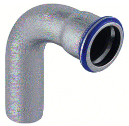 Geberit - Mapress RVS siliconevrij Fitting met 2 aansluitingen Fitting 83308