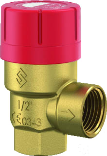 Flamco - Prescor Veiligheidsventiel 1/2 - 4Bar