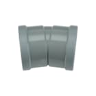Wavin - Wafix SN4 Fitting met 2 aansluitingen Wafx Bocht 15Gr 125Mm 2Xmof