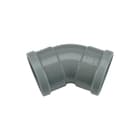 Wavin - Wafix SN4 Fitting met 2 aansluitingen Wafx Bocht 30Gr 125Mm 2Xmof