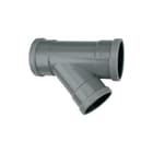Wavin - Wafix SN4 Fitting met 3 aansluitingen Wafx T-Stuk 45Gr 125Mm 3Xmof