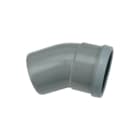 Wavin - Wafix SN4 Fitting met 2 aansluitingen Wafx Bocht 30Gr 125Mm Mof/Spie