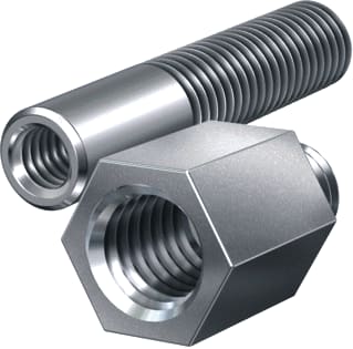 Flamco - Verlengde moer Fast Koppelstuk Ksm 15