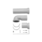 Duravit - Starck 1 & 2 Closetaansluitstuk Vario-Aanslse P-S Hor/Ver