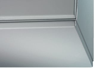 Rittal - TP Comp. v. uitbouw kast/lessenaar Afdekpla Onderd 1600X400