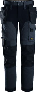 Snickers - Werkbroek broek holstrzak gr/zw 252