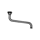 Bosch - Uitloop sanitaire kranen Neft Draaibare Uitloop 25Cm