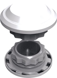 NVent Hoffman - Algemene Accessoires Toebeh./onderdelen voor ventilator eldo drukplug ip55         ds2