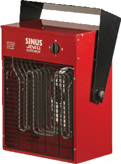 Sinus Jevi - WBG Elektrische luchtverhitter hangend Luchtverh 9 3X400+0