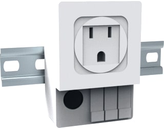 NVent Hoffman - Algemene Accessoires Wandcontactdoos modulair Eldo Contd. Met Zekering Vs