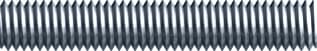 Flamco - D Draadeind Fast M6 Verz Draadst. 1Mtr