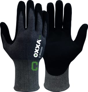 OXXA PREMIUM ECO - E-MISSION CUT C 52-700 Veiligheidshandschoen E-Miss Cut C Zw/Grs 8