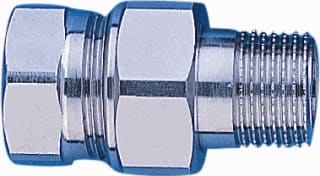 Herz - Radiatorkoppeling 1/2" recht nikkel