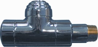Herz - De Luxe Radiatorvoetventiel retafsl deluxe r1/2 wit