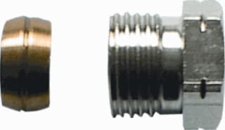 Herz - De Luxe Knelringset Klemset Deluxe Wit 1/2X15