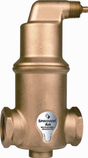 Spirotech - SpiroVent Lucht- en/of vuilafscheider 1 1/4" Hor