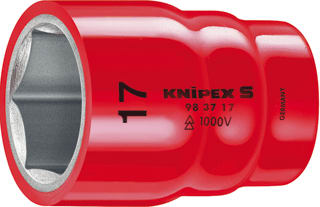 Knipex - 9847 Dop voor zeskantmoeren Rateldop 9847-14 1000V