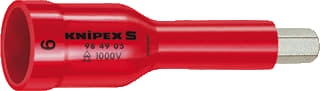 Knipex - 9849 Dop voor zeskantmoeren Rateldop 9849-5 1000V