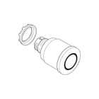 ABB - Modular MPM Drukknop frontelement (paddestoel) Drukknp Fr 1Sfa611511R1101