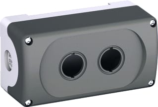 ABB - Modular MEP Drukknopkast leeg 2-Gats Plastic