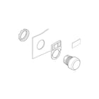 ABB - KA Tekstschilddrager drukknop/sign.lmp Tekst Sch. 1Sfa616920R8120