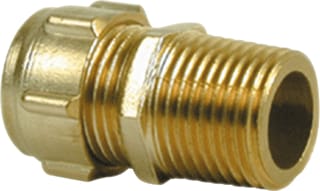 Conex Bänninger - Sanbra Fitting met 2 aansluitingen Kopp.Re 15X3/8"Bui