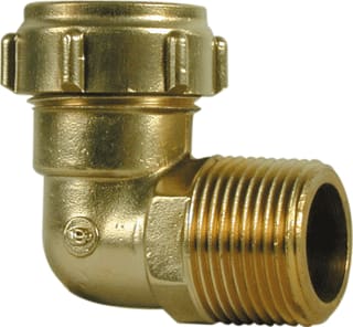Conex Bänninger - Sanbra Fitting met 2 aansluitingen Knie Kopp 22X3/4"Bui