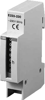 ABB - System pro M compact E233 Urenteller 2Cde100000R1601