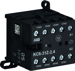ABB - B mini KC Hulprelais 3No+1Nc 17-32Vdc