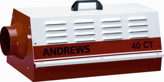 Andrews - Mobiele elektrische luchtverhitter Luchtverh De 40Ct