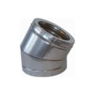 Metaloterm - AT Dubbelw. rookgashulpstuk 2 aansl. Bocht Atb 30'150Mm