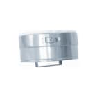 Metaloterm - AT Dubbelw. rookgashulpstuk 1 aansl. Einddp Atte 180Mm
