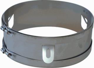 Metaloterm - AT Schoorsteenbeugelconstructie Tuidrbeug.Atbt 200