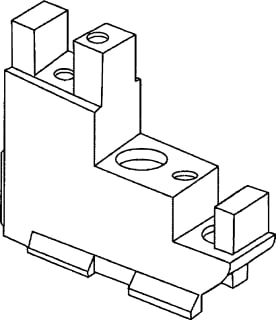 Wohner - Draagbeugel/adapter voor DIN-rail Raildrger 01120 E/N