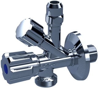 Raminex - Combi Tapkraan 1/2"X3/4"X3/8"