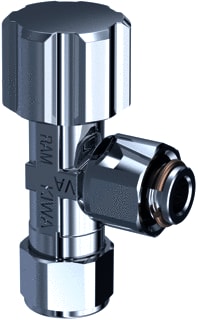 Raminex - Stopkraan voor sanitaire toestellen Hoekstkr 3/8X12Mm Knel
