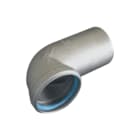 Nefit Bosch - ProLine Enkelw. rookgashulpstuk 2 aansl. Aluminium Knie 80Mm