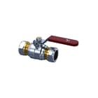 Raminex - S.28 Kogelafsluiter Kk 22X22Mm Knel Dn20 Ni