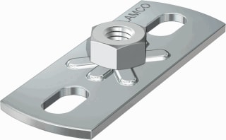 Flamco - GP Grondplaat voor beugelbevestiging Fast Gp0.5"80X30Mm
