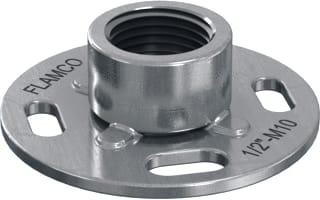 Flamco - GP Grondplaat voor beugelbevestiging Fast Gp0.5"66Mm