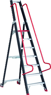 Altrex - Enkel Oploopbare Trappen Taurus Trap Magaztrap Tme 7