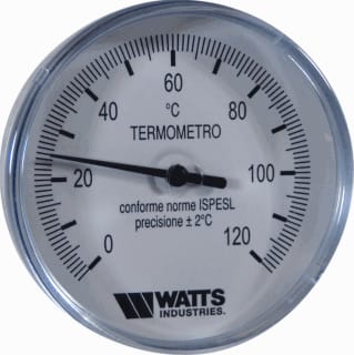 Watts - Bimetaalthermometer Thermmtr Wyzr 1/2"T80/50A
