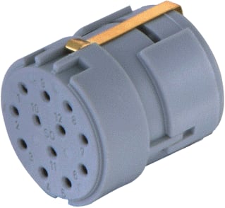 Harting - Contactblok voor ronde connector 09151123121