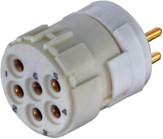 Harting - contactblok voor ronde connector 09151062703