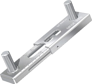 Flamco - BME Grondplaat voor beugelbevestiging Fast Montstrip Bme8X90 Zk10