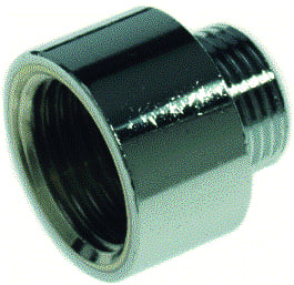 VSH - Draad D1112 Fitting met 2 aansluitingen Neusstuk 1/2X3/8